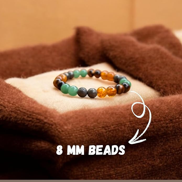 Money Magnet Natural Stone Beads With Certified Bracelet